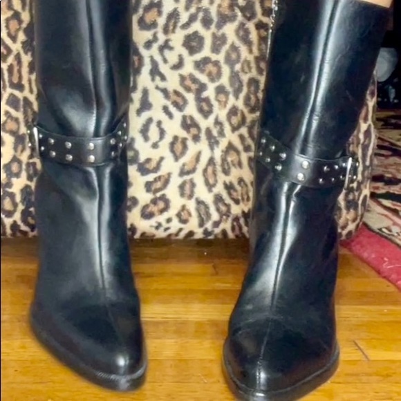 Ladies Harley Davidson
3” Heel Mid-Calf Black
Leather Boots, size 6 - Picture 2 of 12
